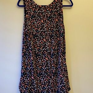 Maurices Size 1- Floral Sleeveless Blouse